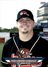 2006 New Jersey Jackals Choice #21 Jason Tuttle Winston North Carolina NC Card