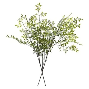Artificial Plants,PCS 43.3" Faux Branches for Vase,Artificial 2 Green Nandina - Picture 1 of 7
