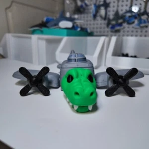 Bombardier Cocodrillo Italiano Brainrot Serie Juguete Impreso en 3D Figura Regalos Cumpleaños - Imagen 1 de 5