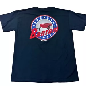 Gildan Bantam Graphic Tee Automotive Trailer Short Sleeve T-Shirt L - Picture 1 of 11