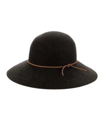 Sombrero Dunaway Rag & Bone 100 % lana negro/gris carbón talla S Foto 1 de 4