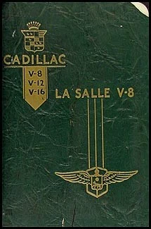 Cadillac y Lasalle 1937 libro de datos opciones hechos características accesorios especificaciones Foto 1 de 3