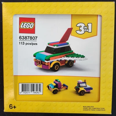 Lego Creator 3 in 1 Rebuildable Flying Car, 6387807 NEW - Image 1 of 2