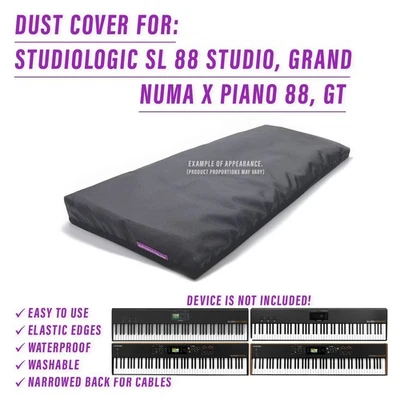 DUSTCOVERPRO STAUBSCHUTZ für Fatar Studiologic SL88 Studio/Grand/Mk2/GT Mk2 und Studiologic