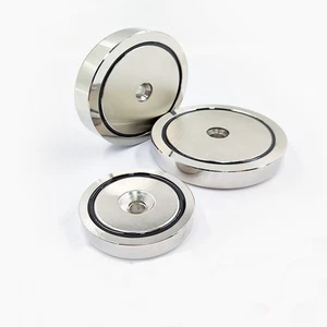 1x argent rond néodyme aimant puissant de récupération de terres rares 16 ~120MM - Picture 1 of 10