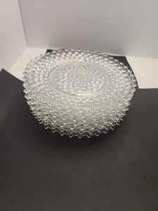 Duncan & Miller Hobnail Clear Luncheon Bread & Butter Plate 7 1/2” Set Of 8 - Picture 1 of 11