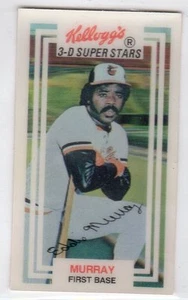 (49) 1983 KELLOGGS EDDIE MURRAY #11 BALTIMORE ORIOLES - Picture 1 of 1