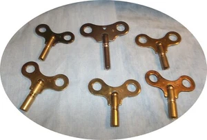 TK644~6 Toy Or Clock Winding Keys ~ 4mm, 4.25mm,4.5mm ,4.75mm,5.0 mm, 5.25mm - Picture 1 of 2