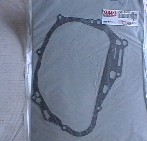 GENUINE YAMAHA T50 T80 CRANKCASE COVER 2 GASKET 22F-15461-01 22F-15461-00 - Image 1 of 1