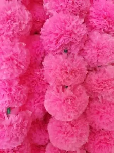 Künstliche Ringelblume Blumen Indische Deko für Hochzeit, Valentinstag, Deko Girlanden - Bild 1 von 6