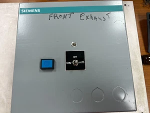 👀SIEMENS SIZE 1 ENCLOSED MOTOR STARTER 600V 10 HP 3Ø 120V COIL SXLC1120 / SXLCO - Picture 1 of 18