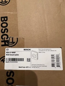 NEW Bosch Wall Mount Plate NDA-U-WMP Weatherproof For Surveillance Camera - Picture 1 of 1