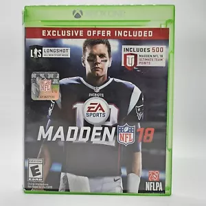 Madden NFL 18 - Microsoft Xbox One - CIB Complete - Picture 1 of 4