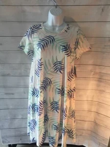 Flowy Lu LaRoe XS Julia Leaves Imprint *New* - Picture 1 of 1