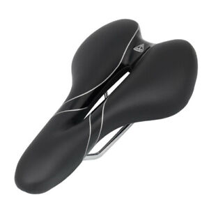 Bicycle Saddle MTB Road Bike Perforated Seat Silicone Gel Foam Leather Cushioned