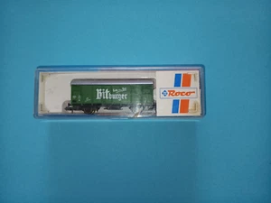 Roco 2-Achser Bierwagen Bitburger Spur N , Nr. 25074 OVP , gebraucht - Bild 1 von 3