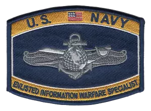 Enlisted Information Warfare Specialist Patch - Picture 1 of 6