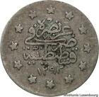 R6006 Ottoman Empire Turkey 1 Kurus Abdul Hamid Ii Ah 1293 1903 Silver > M Offer