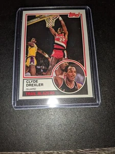 1992-93 Topps Archives #33 Clyde Drexler RC Pack Fresh Rare Mint - Picture 1 of 2
