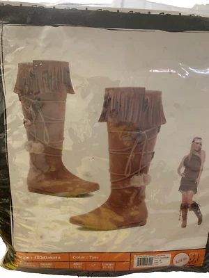 Ellie Shoes Women's 1 Inch Heel Boot With Fringe And Poms - Image 1 of 2