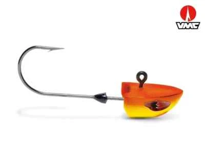 VMC Freaky Head Chartreuse Orange - Grösse 4 - 3g, Barsch, Forelle und Co. - Bild 1 von 2