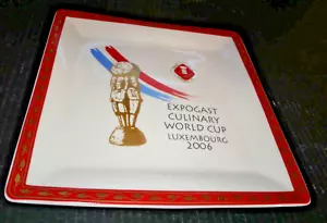 Villeroy Boch Deutschland Expogast Kulinarische Weltmeisterschaft Luxemburg 2006 Servierteller qm - Bild 1 von 4