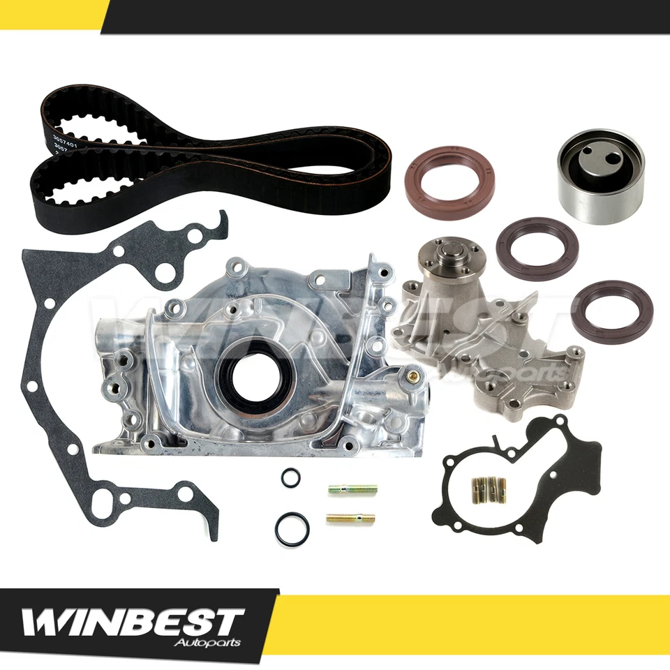 Kit de correa de distribución bomba de agua de aceite para Chevrolet Suzuki Sidekick Geo 1996-1999 1,6 L Foto 1 de 4