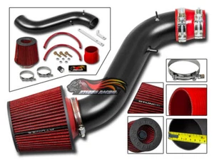 KIT ADMISIÓN AIRE RAM MATE + FILTRO ROJO PARA 90-93 HONDA ACCORD 2.2L DX LX EX SE - Imagen 1 de 1