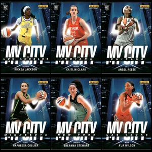 (12) 2024 Panini Instant Basketball - WNBA MY CITY 1/1224 SP - Complete Set - RC - Picture 1 of 5