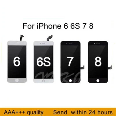 For iPhone 6 6S 7 8 Plus LCD Screen Digitizer Assembly Replacement Repair Parts - Image 1 of 4