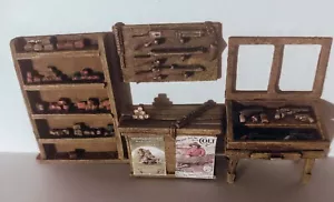 New! 28mm Wild West Western GUNSMITH SHOP interior detail - Picture 1 of 1