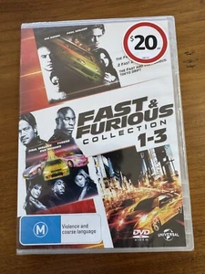 FAST & FURIOUS COLLECTION 1-3 * BRAND NEW + SEALED | VIN DIESEL / PAUL WALKER - Picture 1 of 3