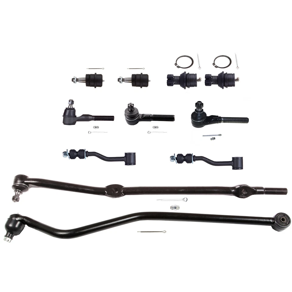 Conjunto de eslabones de arrastre de 11 rótulas delanteras para Jeep Comanche y Cherokee Foto 1 de 1