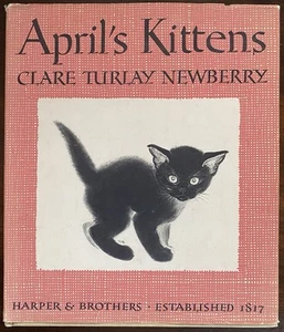 April’s Kitten By Clare Turlay Newberry, Vintage 1940 First Edition Hardcover - Picture 1 of 10