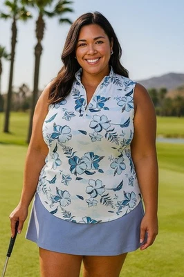 Camiseta sin mangas deportiva de golf activo IZOD Performance XL sin mangas camiseta de tenis UPF Foto 1 de 4