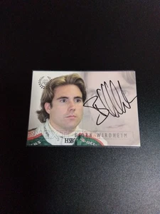 Futera Grand Prix Bjorn Wirdheim Signed Racing Trading Card F1 Authenticated - Picture 1 of 1