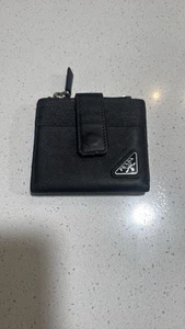 Prada.. Prada Saffiano leather wallet. Used: Fair Condition. Retail $725 - Picture 1 of 9