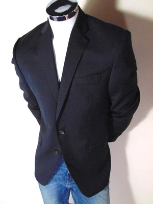 Blazer Chaps Ralph Lauren Para Hombres 40R Traje a Rayas Chaqueta Abrigo Deportivo de Ventilación Única Foto 1 de 4