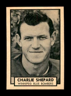 1962 Topps CFL #168 Charlie Shepard   VG/VGEX X3573172 - Image 1 of 3