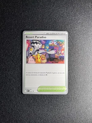 Pokemon World Championship 2025 Italian Paradise Resort SVP 224 Promo c6 - Image 1 of 4
