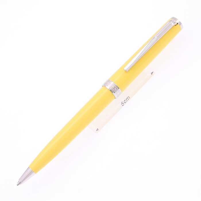 Bolígrafo amarillo colección Montblanc Pix, plumín fino Foto 1 de 4