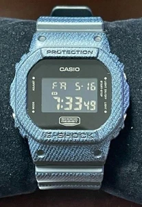 G-SHOCK CASIO DW-5600DC-1JF DENIM FROM JAPAN - Picture 1 of 4