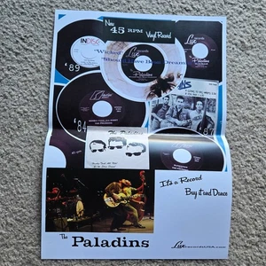 THE PALADINS Should Have Been Dreamin RARE Promo Poster BLUES GARAGE ROCK 11x17 - Picture 1 of 2