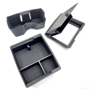 Kit organizador bandeja de almacenamiento reposabrazos consola central para Toyota Tacoma 2024 2025 - Imagen 1 de 5
