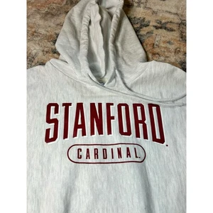 Stanford reverse weave Hoodie Sweatshirt Stanford University Cali Medium - Picture 1 of 7