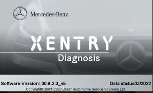 Mercedes Xentry 03.2023 Pass thru (Easy install) + Extras