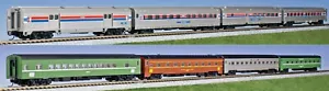 Kato 106-1971, N Gauge, Amtrak Rainbow Era Coach Set (8 coaches) - Picture 1 of 5