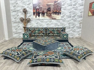 Orientalisches Sofa, Terrassen-Palettensofa, Sitzkissen, Orientalische Sitzecke - Picture 1 of 10
