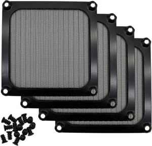 60mm 80mm 90mm 120mm 140mm Computer Fan Filter Grills with Screw Dustproof Cover - Picture 1 of 9