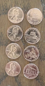 Complete Set 8 PCS Lincoln 2009 Cent Penny P & D Mint, Uncirculated Limited BU - Picture 1 of 10